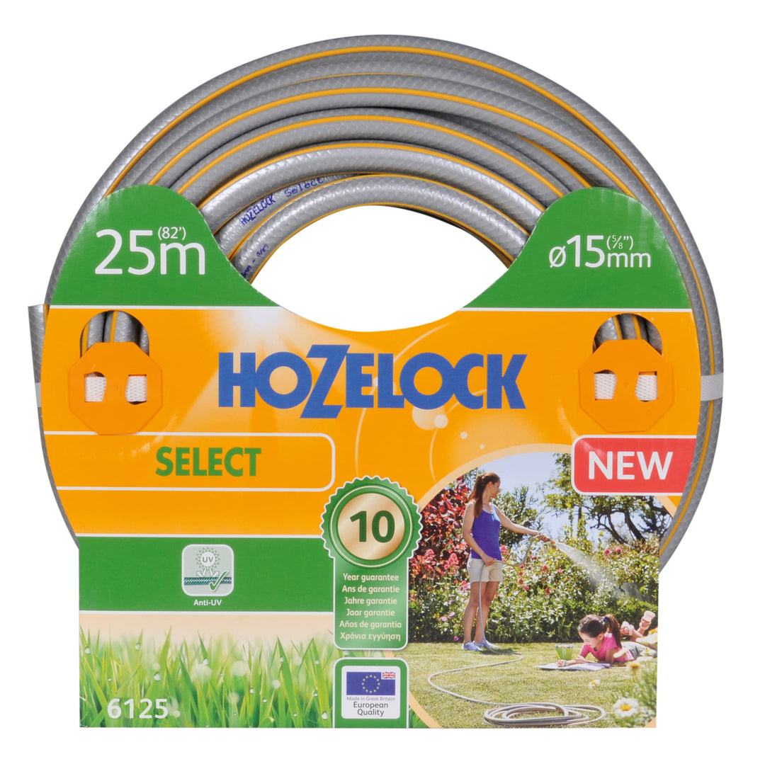 Hozelock 25 m Select Schlauch mit 15 mm Durchmesser 15mm diameter, 25 meter Select, 15mm diameter, 2