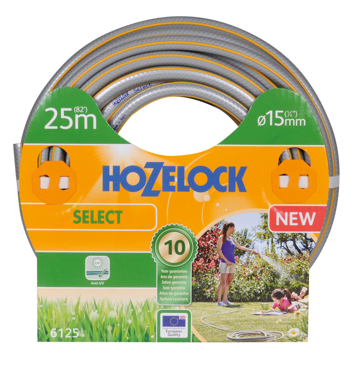 Hozelock 25 m Select Schlauch mit 15 mm Durchmesser 15mm diameter, 25 meter Select, 15mm diameter, 2