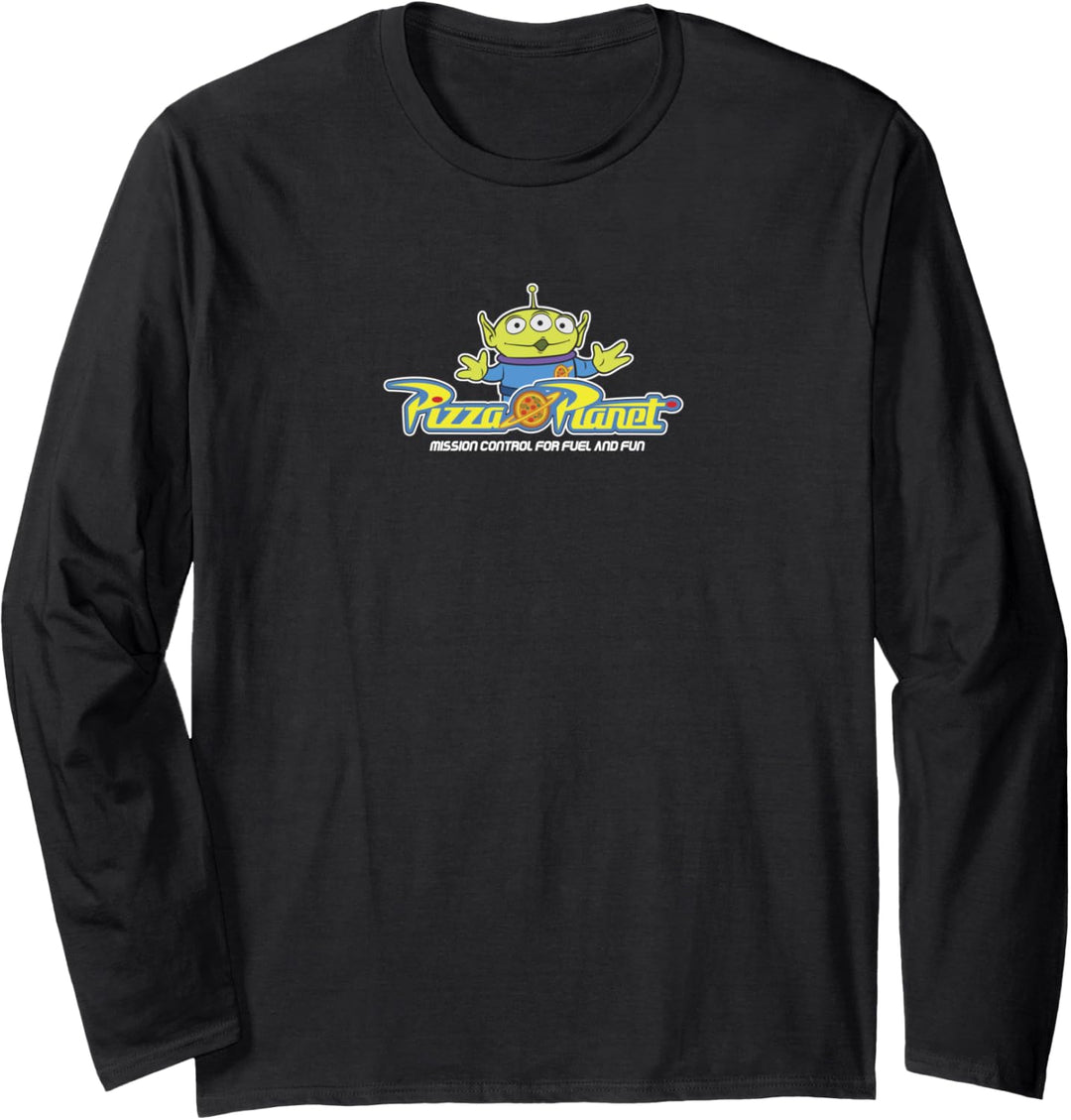Disney Pixar Toy Story Aliens Pizza Planet Classic Langarmshirt