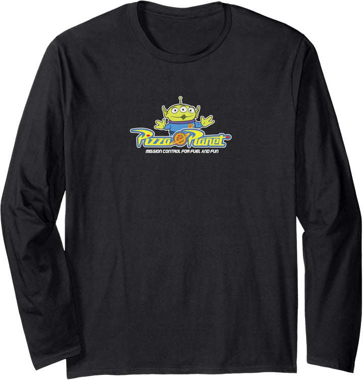 Disney Pixar Toy Story Aliens Pizza Planet Classic Langarmshirt