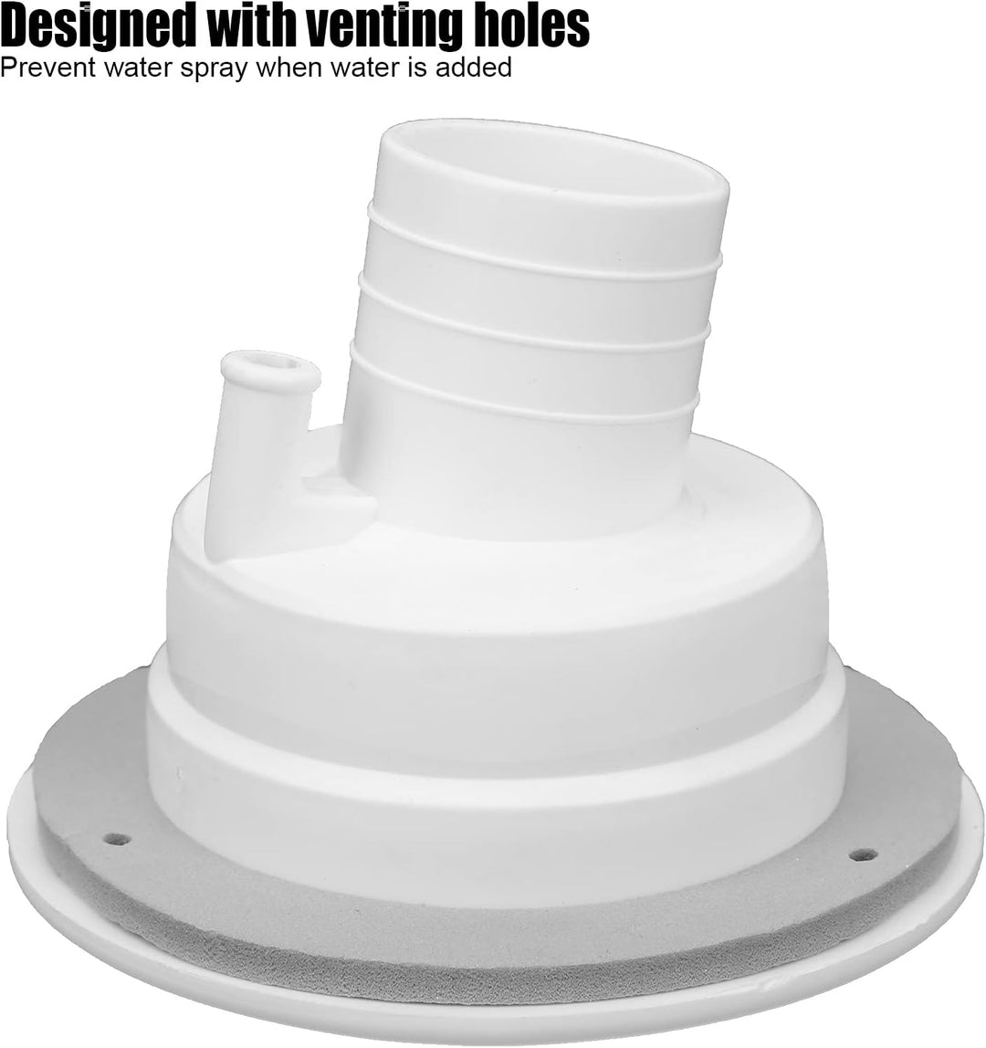 Tankdeckel 85mm Wassertankdeckel mit 2 Schlüsseln Auslaufsicherer Wasser Diesel Trinkwasser Wasserde