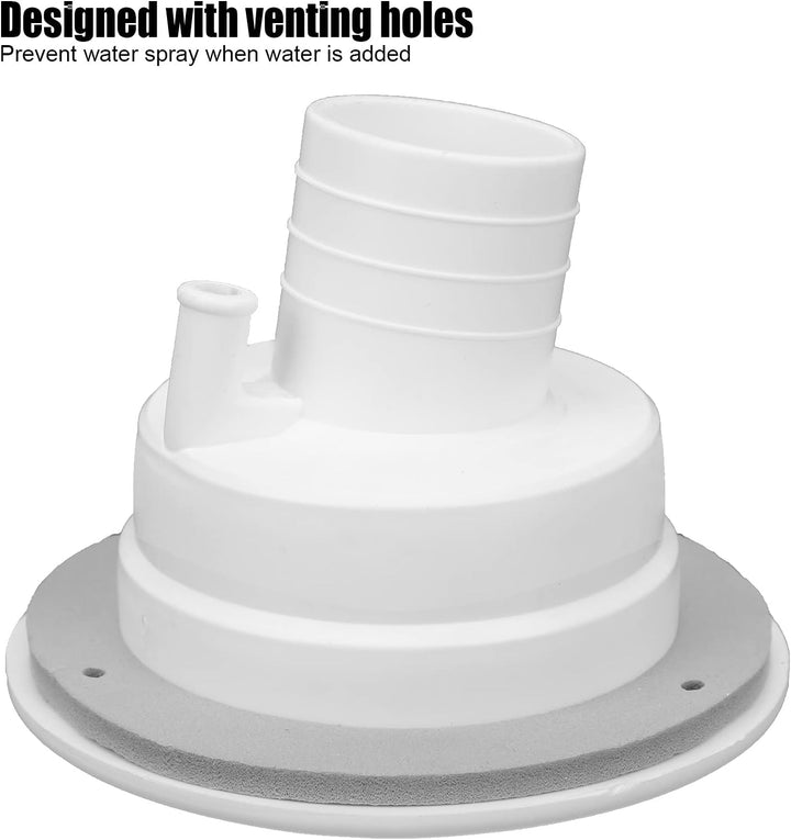 Tankdeckel 85mm Wassertankdeckel mit 2 Schlüsseln Auslaufsicherer Wasser Diesel Trinkwasser Wasserde