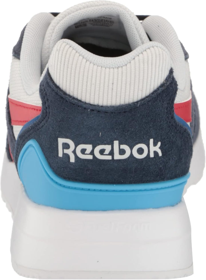 Reebok Unisex Gl1000 Sneaker 40.5 EU Cold Grey Vector Navy Radiant Aqua, 40.5 EU Cold Grey Vector Na