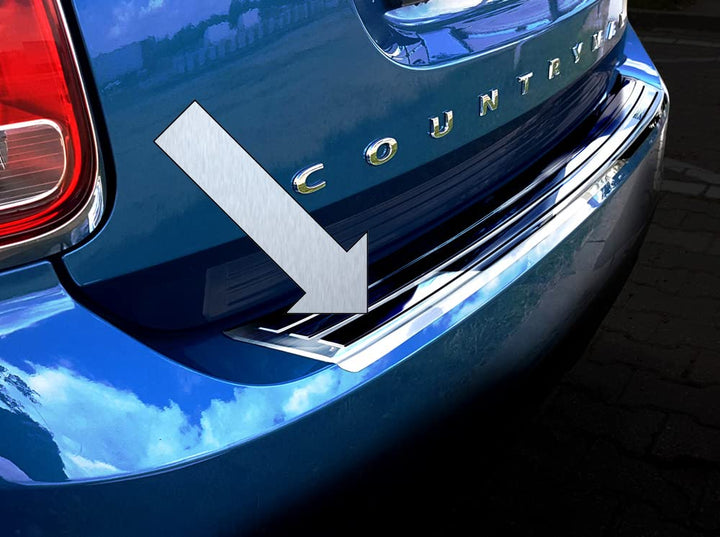 Spangenberg Ladekantenschutz Edelstahl kompatibel mit Mini Countryman II Typ F60 2. Generation vor F