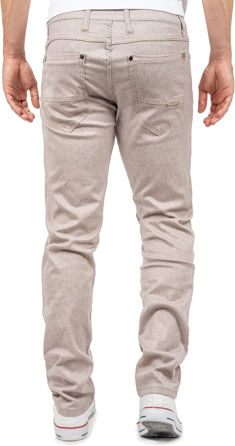 Cipo & Baxx Herren Stoffhose – Slim Fit & Regular Fit | Stretch Baumwoll-Mix | Atmungsaktiv & Bequem