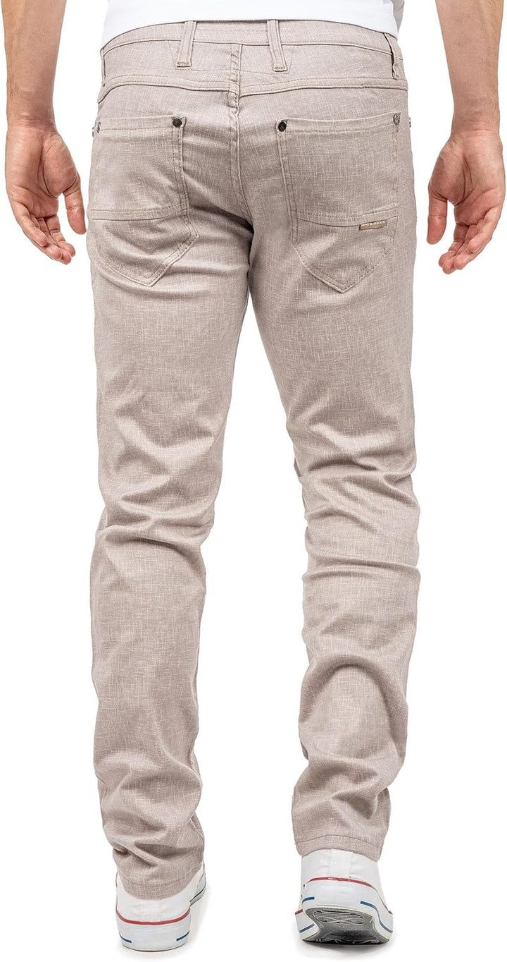 Cipo & Baxx Herren Stoffhose – Slim Fit & Regular Fit | Stretch Baumwoll-Mix | Atmungsaktiv & Bequem