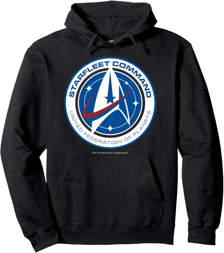 Star Trek Discovery Starfleet Command Logo Pullover Hoodie