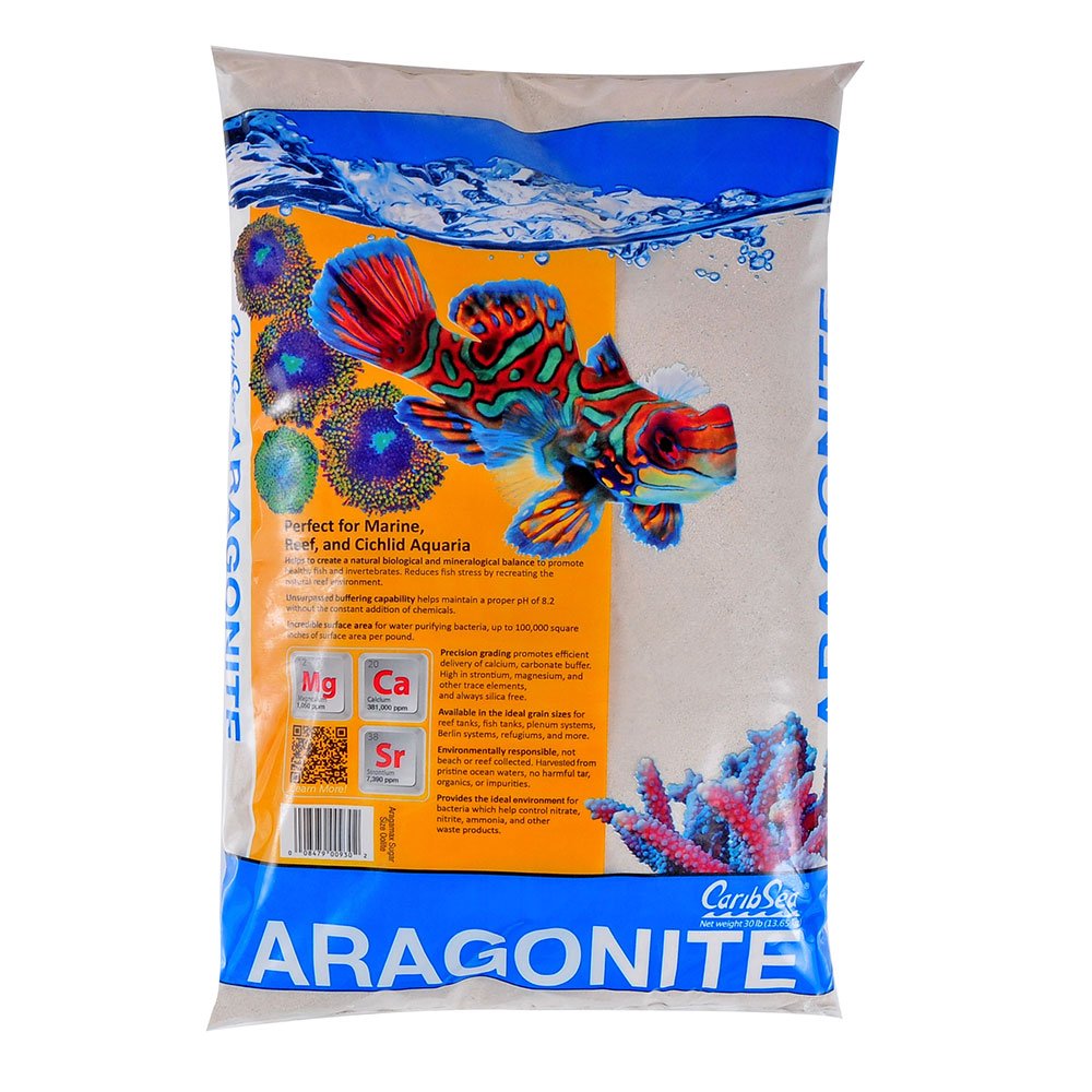 CARIB SEA acs00930 aragamax Sand für Aquarium, 30-Pound