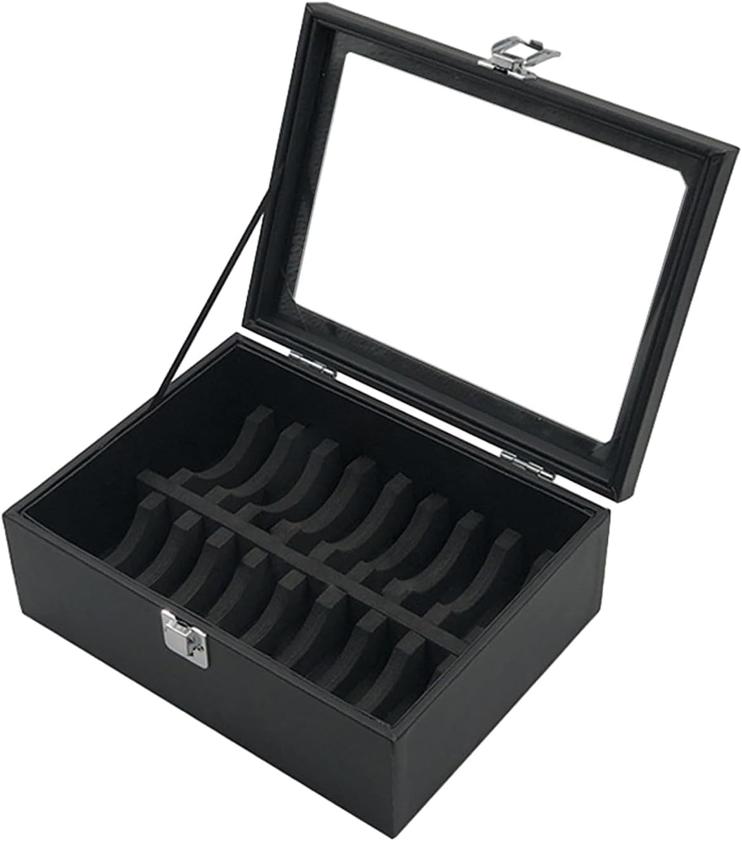 Armband-Aufbewahrungsbox, Armreif-Organizer-Box | PU-Leder-Vitrine, 10/20 -Fächer, Armreif-Aufbewahr