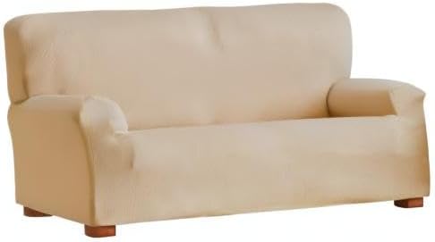 Eysa Ulises elastisch Sofa überwurf 2 sitzer, Polyester-Baumwolle, 01-beige, 37 x 7 x 29 cm 37 x 7 x