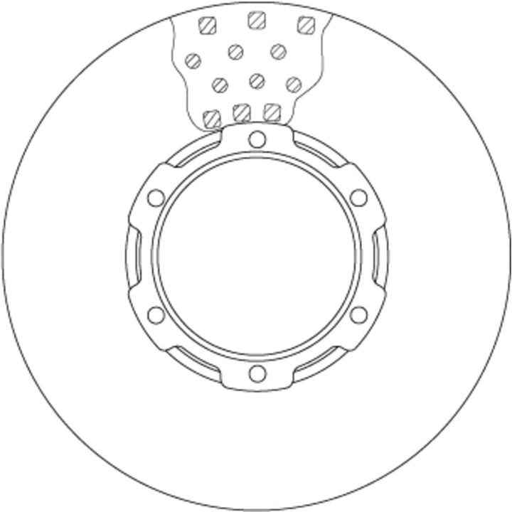 Lucas Motoren df6190bs Bremsscheibe