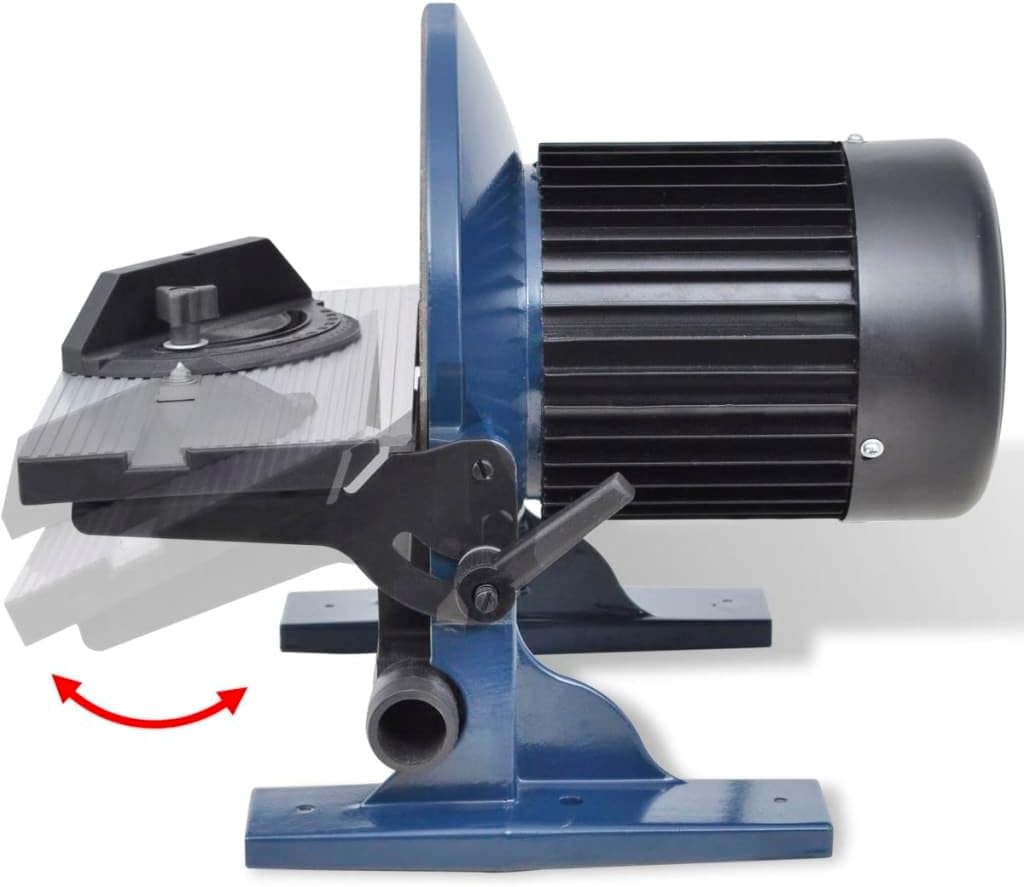 vidaXL Tellerschleifmaschine 550 W 254 mm Tellerschleifer Schleifmaschine Holz