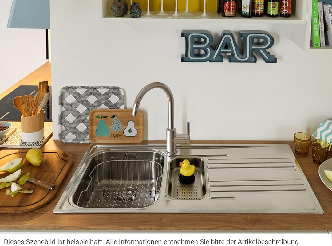 Franke 115.0625.988 LINA L Einhebelmischer, Grey, Small Small Grey, Small Grey