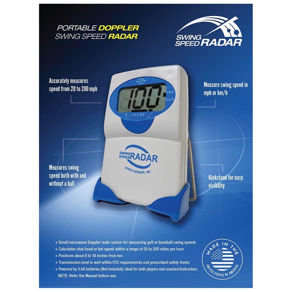 Sports Sensors, Inc Sport-Sensoren Schwunggeschwindigkeits-Radar