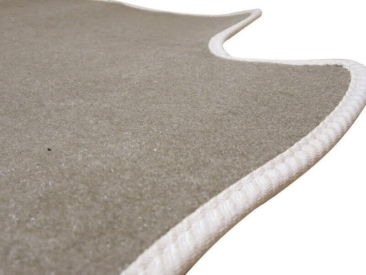 Veloursfussmatten Automatten Velourmattenset für VW New Beetle Bj. 1997 – 2010 Passform Neu STD BEIG