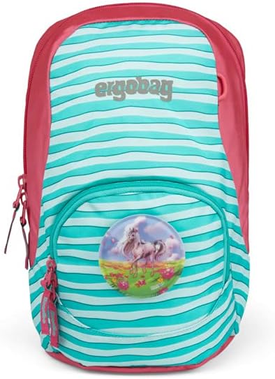ergobag Ease Small Freizeitrucksack, Kindergartenrucksack, 6 Liter, 270 g S Bärta - Türkis, S Bärta