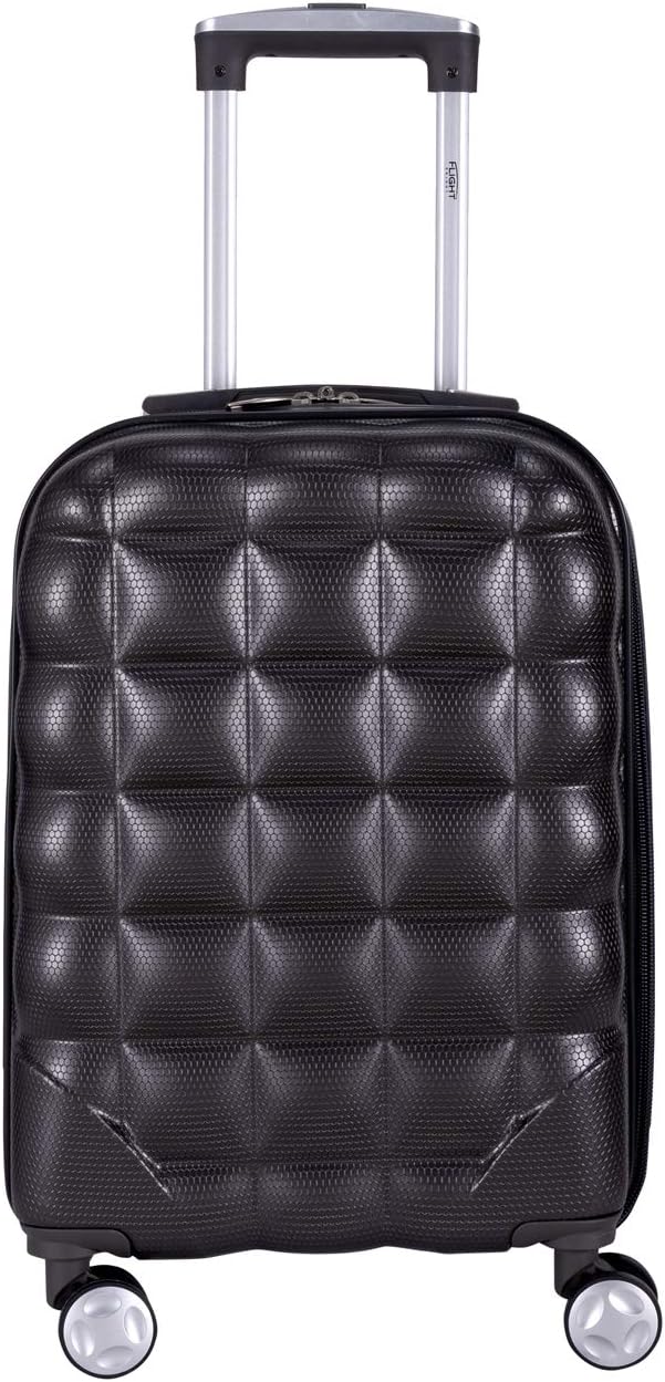 Flight Knight 55x35x20cm Bubble Koffer Air Berlin Ryanair easyJet Hartschalen-Koffer Trolley Rollkof