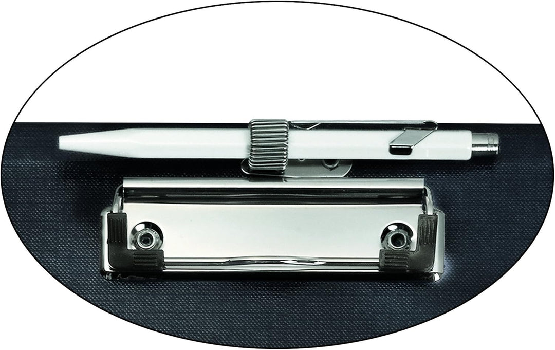 Original Falken Premium Klemmbrett-Mappe. Made in Germany. Mit stabilem Pappkern und Kunststoffbezug