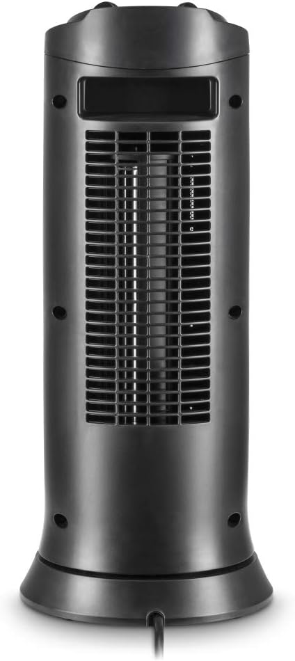 TROTEC Keramik Heizlüfter TFC 19 E – Heizleistung 1200 W / 2000 W – Heizung mit Thermostat, Raumgrös