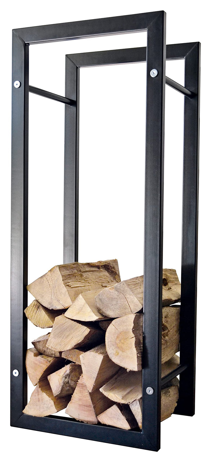 Dekorativer Kaminholzständer Brennholzhalter Kaminholz Ablage Kamin Holzständer für Innen- oder Auss
