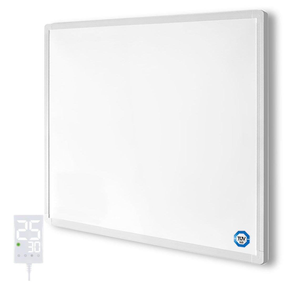 Infrarotheizung mit Thermostat 1200 Watt, Infrarotheizung Wandmontage - 1-3 Min auf Betriebstemperat