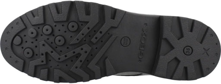 Geox Mädchen J Casey Girl Ankle Boot 28 EU Graphite Black, 28 EU Graphite Black