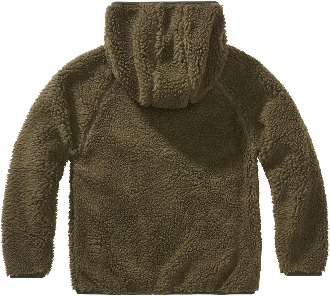 Brandit Kids Teddyfleece Jacket Hooded, verschiedene Farbvarianten, Grössen S (122/128) bis XXL (170