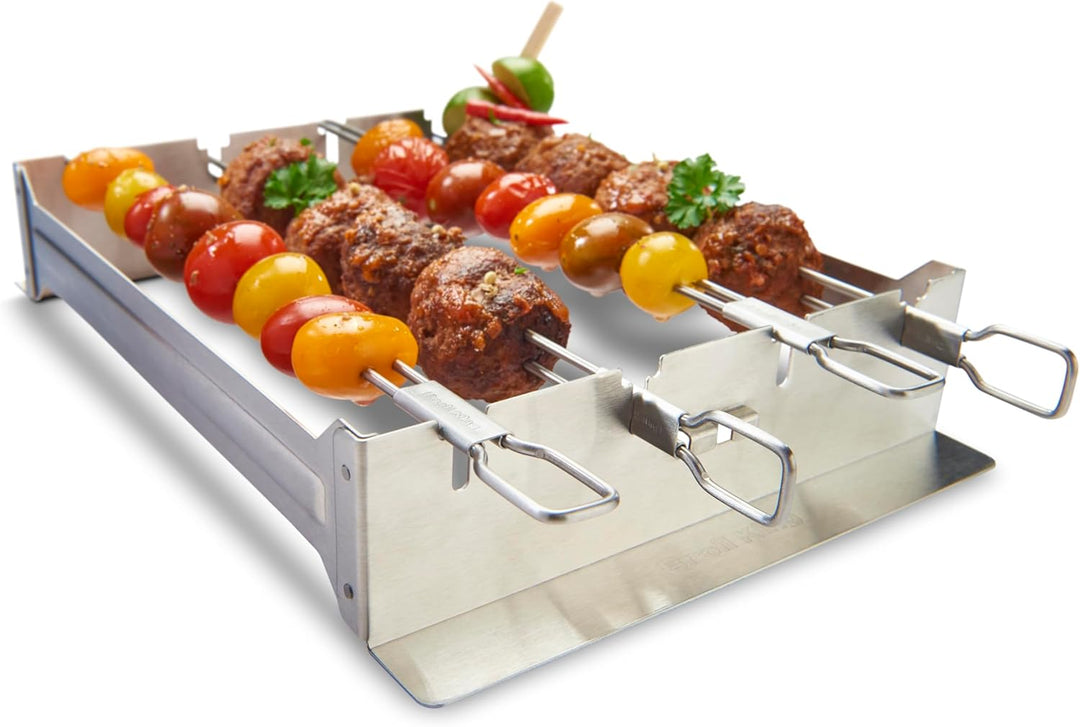 Broil King Spiessgestell Grill-/Grillzubehör, Edelstahl, 5 x 5 x 5 cm