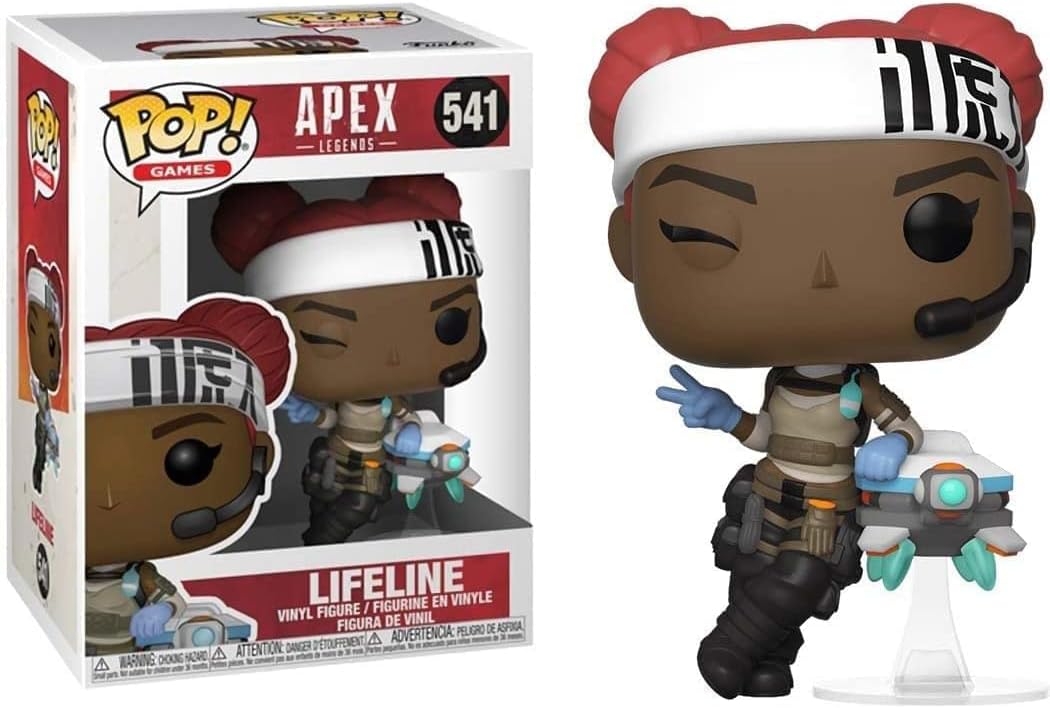 Funko Pop! Games: Apex Legends - Lifeline - Vinyl-Sammelfigur - Geschenkidee - Offizielle Handelswar