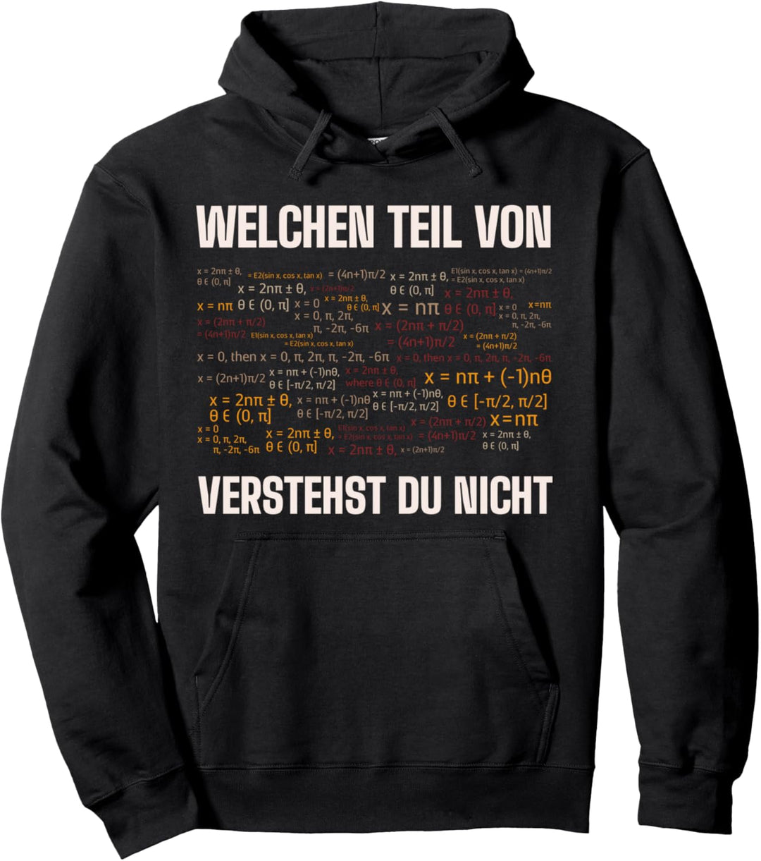 Mathelehrer Spruch Mathe Mathematik Lustig Schule Abitur Pullover Hoodie