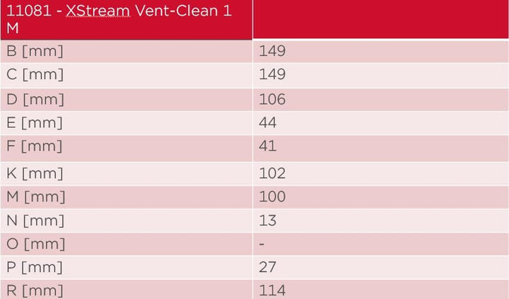 Flamco XStream Vent-Clean G1 M Luftabscheider und Schlammabscheider für Heizung- 11081 1 M Blacks, 1