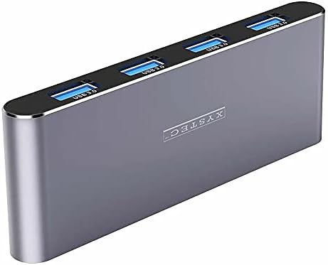 Xystec WiFi USB Hub: WLAN-USB-3.0-Hub mit 4 einzeln schaltbaren Ports, App, Sprachsteuerung (Funk US