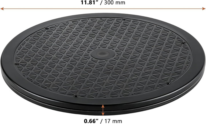 3 Stück Drehscheibe 30 cm, 360 Grad Drehbar Plattform, Drehteller mit Stahlkugellagern, Drehplattfor