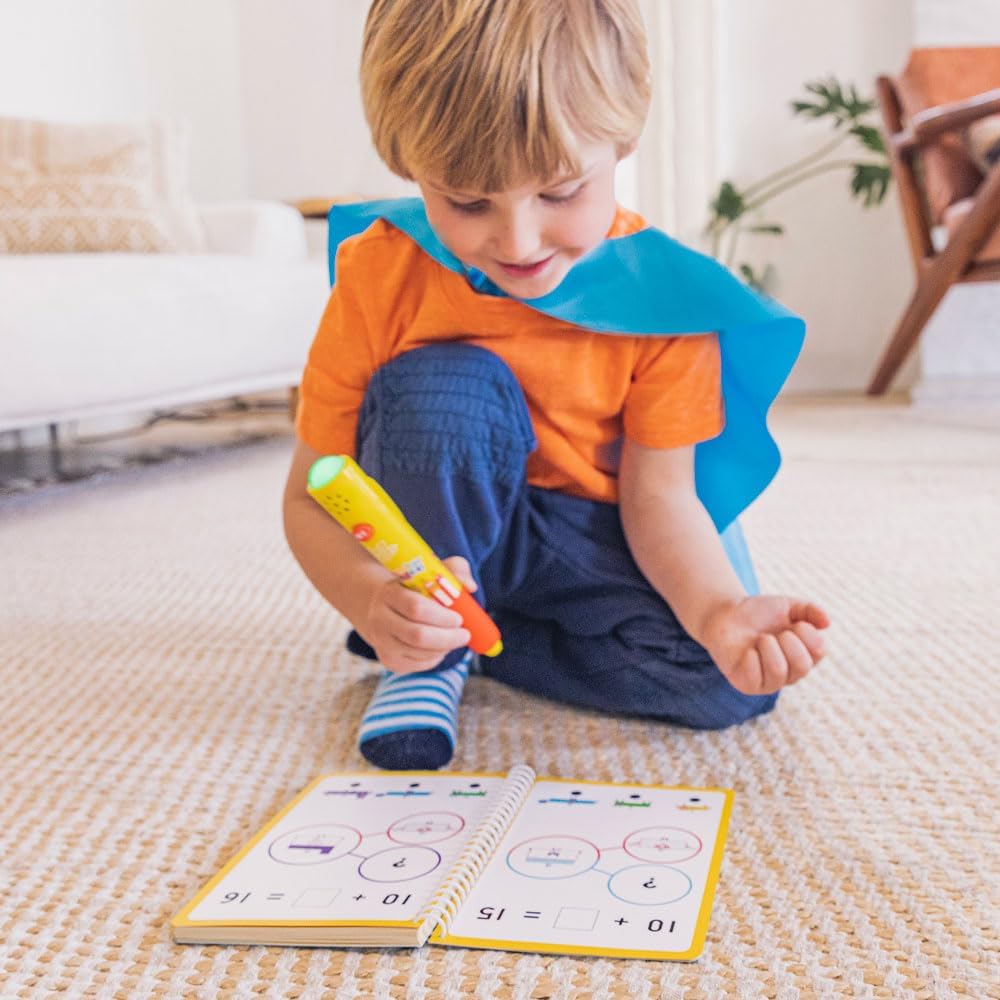 Learning Resources Hot Dots Numberblocks 11-20 Aktivitätsbuch mit interaktivem Stift, über 60 Aktivi