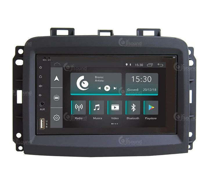 Costum fit Autoradio für FIAT 500L New Android GPS Bluetooth WiFi Dab USB Full HD Touchscreen Displa