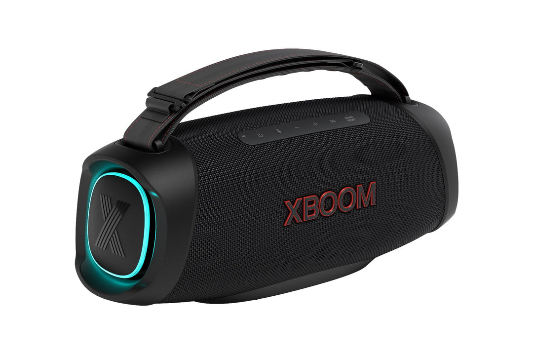 LG XBOOM Go DXG8T, tragbarer Bluetooth-Lautsprecher (120W, Google Assistant, Siri, Beleuchtung), Sch