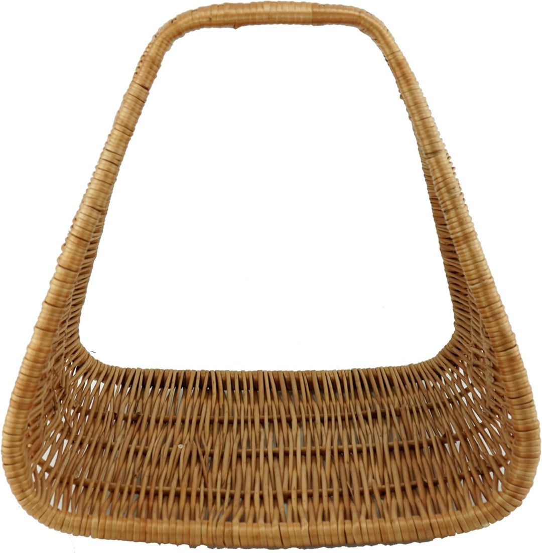 Weidenkorb Kaminholzkorb Weide Holzkorb Brennholz Korb Weidenkorb Deko Tragekorb Kaminholz Rattankor