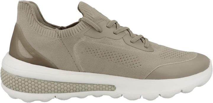 Geox Mädchen D Spherica Actif Sneaker 41 EU Sand, 41 EU Sand