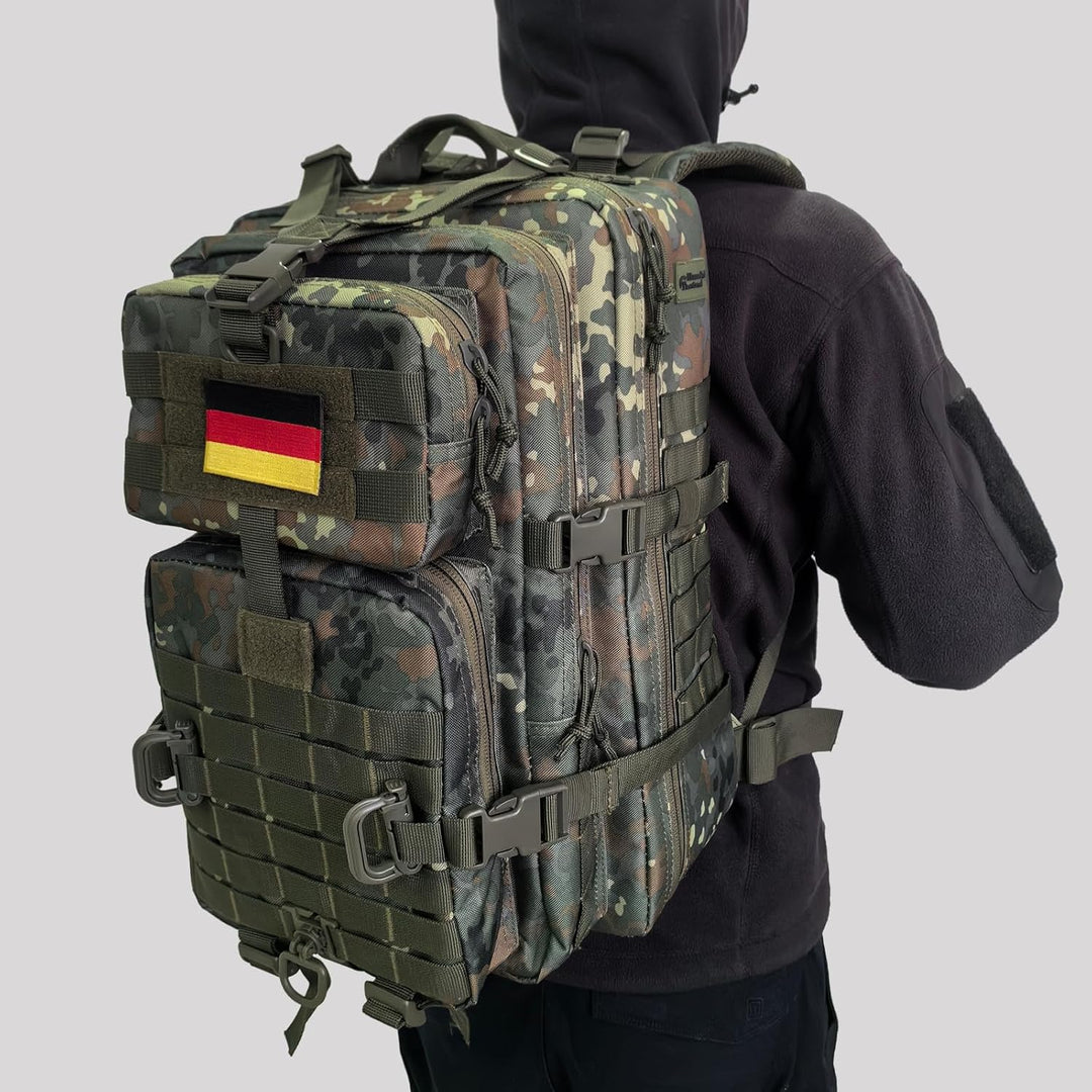 Militär Taktischer Rucksack Cooper Rucksack Armee Assault Pack 3 Tage Bug Out Go Bag Trekking Wander