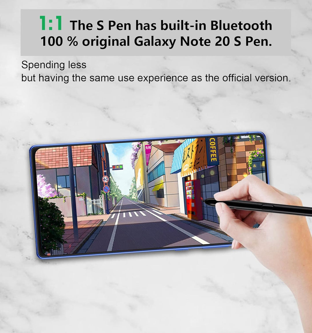 [NEU][Mit Bluetooth] Duotipa Note 20 Stylus Pen Ersatz für Samsung Galaxy Note 20 & Note 20 Ultra Al