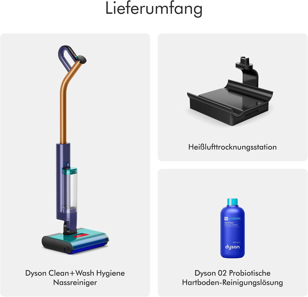 Dyson Clean+Wash Hygiene, Clean+Wash Hygiene