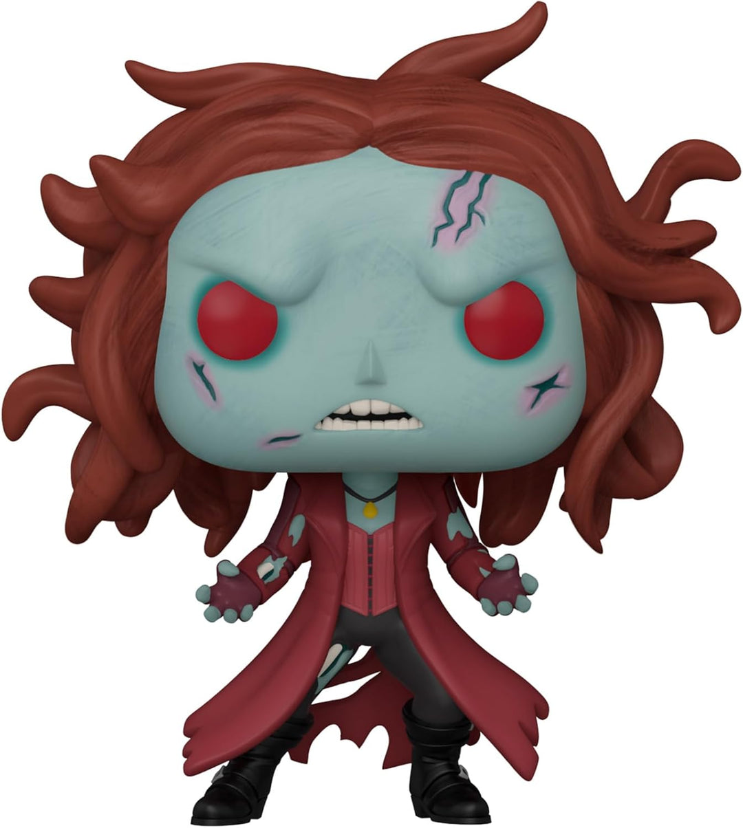 Funko Pop! Marvel - What If - Zombie Scarlet Witch - Marvel What If - Vinyl-Sammelfigur - Geschenkid