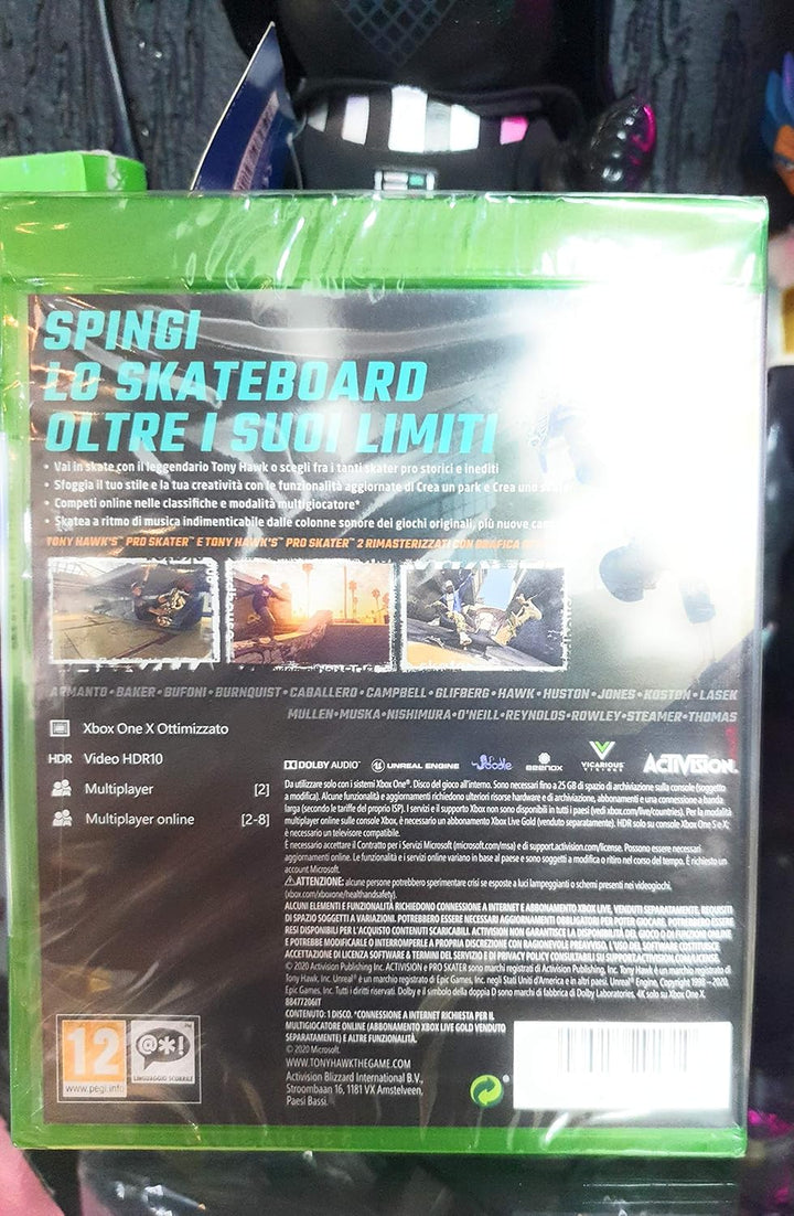 Videogioco Activision Tony Hawk’S Pro Skater 1+2