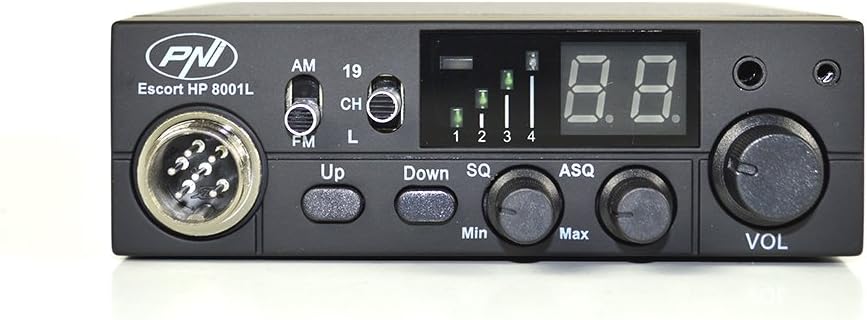 PNI Escort HP 8001L ASQ CB Radiosenderpaket + Mikrofon und PNI Mike 80 Bluetooth Dongle