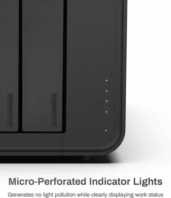 TERRAMASTER D4-320 Externes Festplattengehäuse - 4fach USB 3.2 Gen2 10Gbps Typ-C USB Speicher Hot Sw