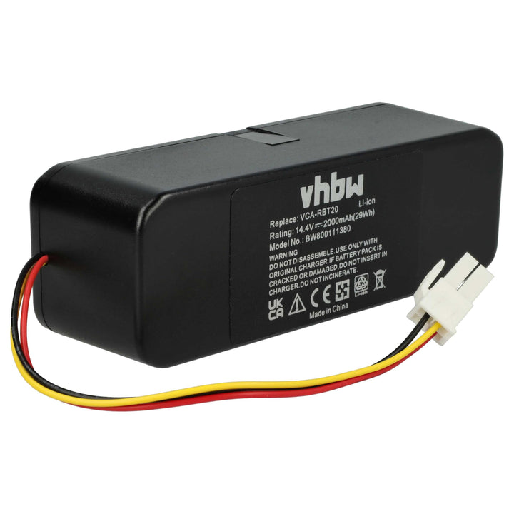 vhbw 1x Akku Ersatz für Samsung DJ96-00116B, DJ96-00136B, DJ96-0083C, VCA-RBT20 für Home Cleaner Hei