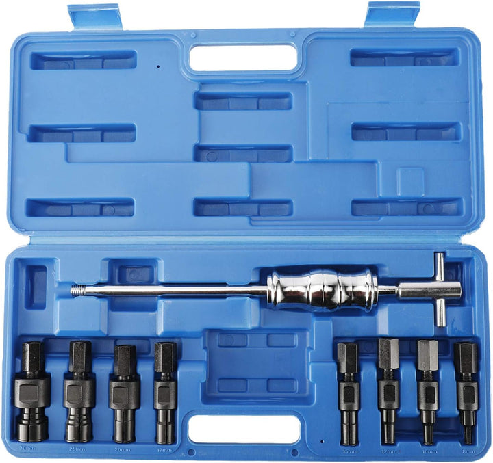 FreeTec 9-TLG Radlager Abzieher Set Blind Kugellager Abzieher Entferner Schiebehammer Innenbausatz 8