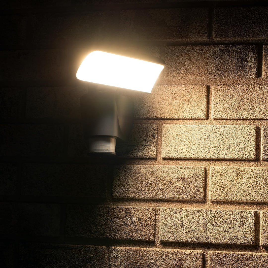 LED's light 0310782 LED-Strahler anthrazit mit 180° Bewegungsverfolgung 18W IP44