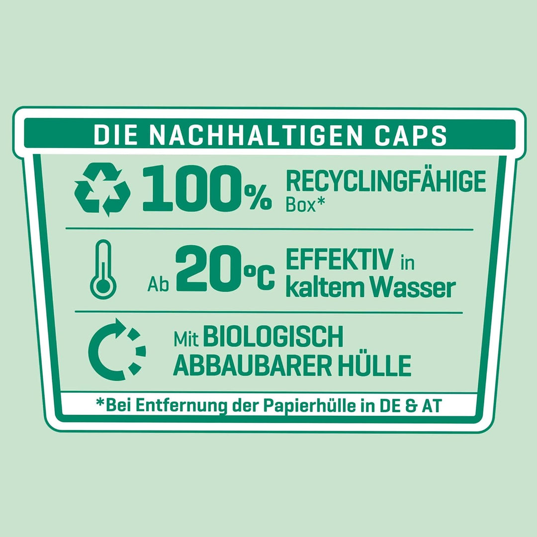 Spee Power Caps Color 3+1, Colorwaschmittel, 120 Waschladungen, Reinheit, Strahlkraft und hygienisch