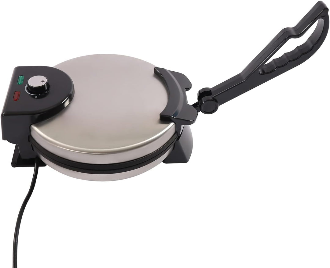 Mexican Style Tortilla Press, 10 Zoll 1800W Roti Chapati Maker, Ideal für die Herstellung von hausge